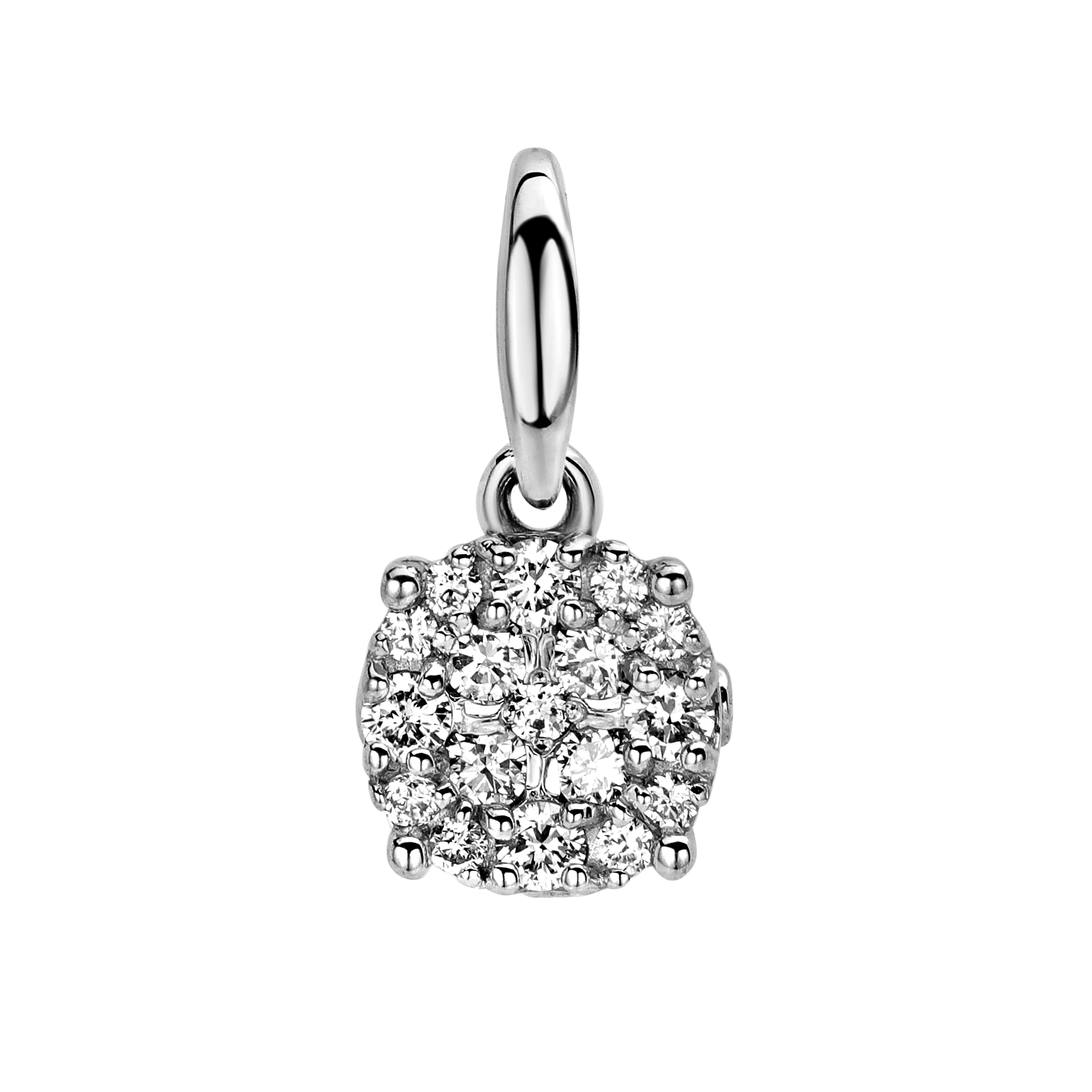 Золотой 585 кулон с бриллиантами природными