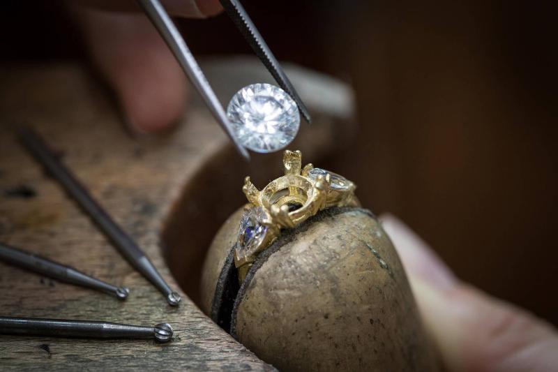 Закрепка камней