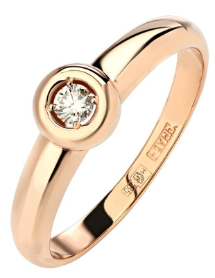 Кольцо   140807ж Au 585