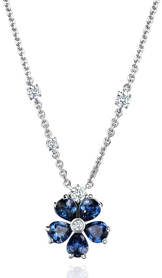 Колье дизайнерское цветок