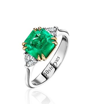 Кольцо Изумруд 