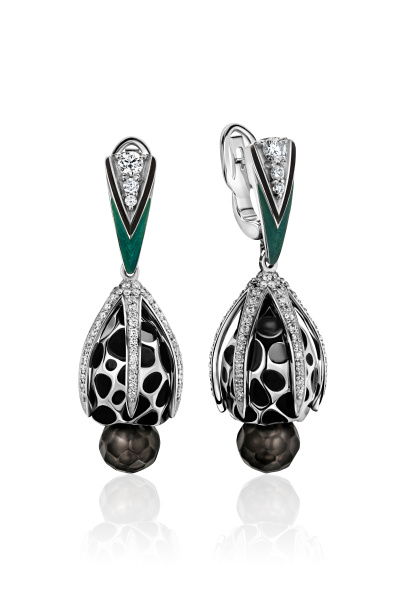 Серьги "Погружение"