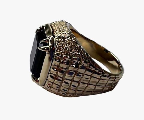 Кольцо с турмалином Изготовлено по индивидуальному эскизу