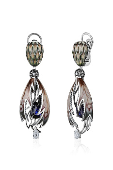 Серьги Василиса Премудрая