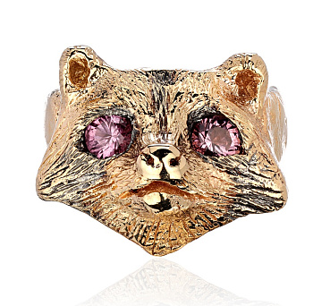 Кольцо "Енот"  Изготовлено по индивидуальному эскизу