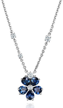 Колье дизайнерское цветок