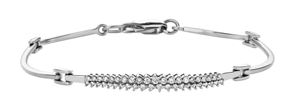 Браслет из Белого золота с бриллиантами