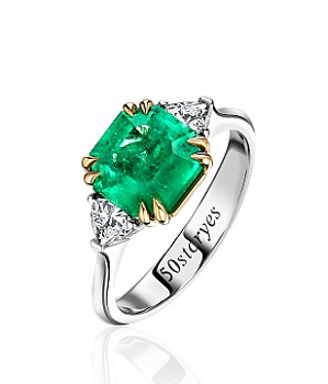 Кольцо Изумруд 