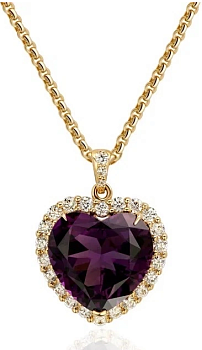 Колье сердце 